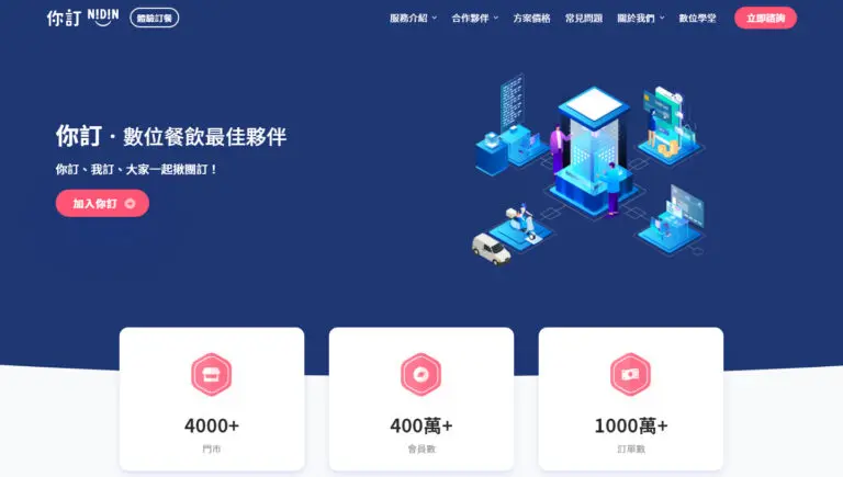 你訂NIDIN B2B官網建置
